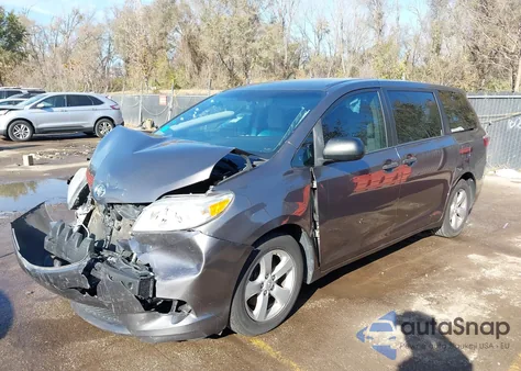 2016 Toyota Sienna L 7 Passenger из США, поврежденный, VIN 5TDZK3DC4GS713272